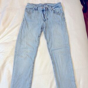 Zara Men’s Light Wash Skinny Jeans (US 30, EUR 38)
